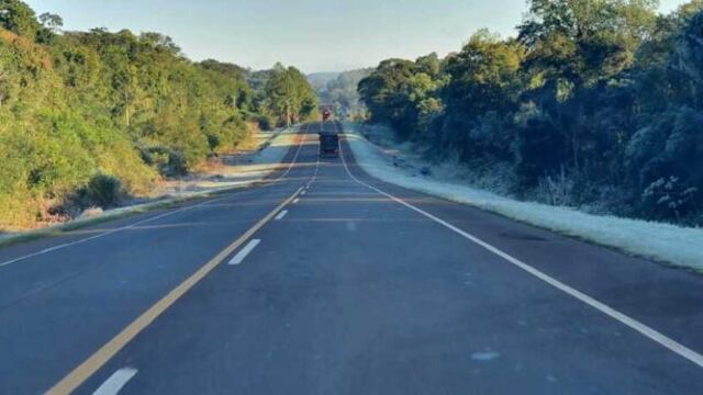 Para Posadas se espera heladas el lunes 19 de julio.