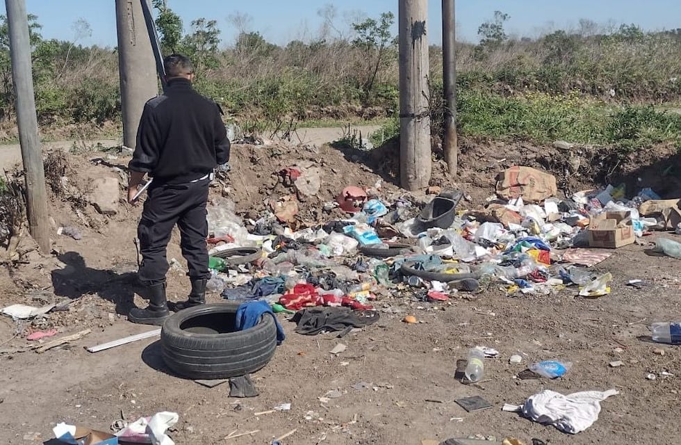 Continúa el control por la incorrecta disposición de residuos