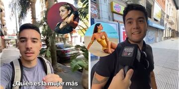 Salió a la calle a preguntar quién es la mujer más linda de Argentina y las respuestas sorprendieron