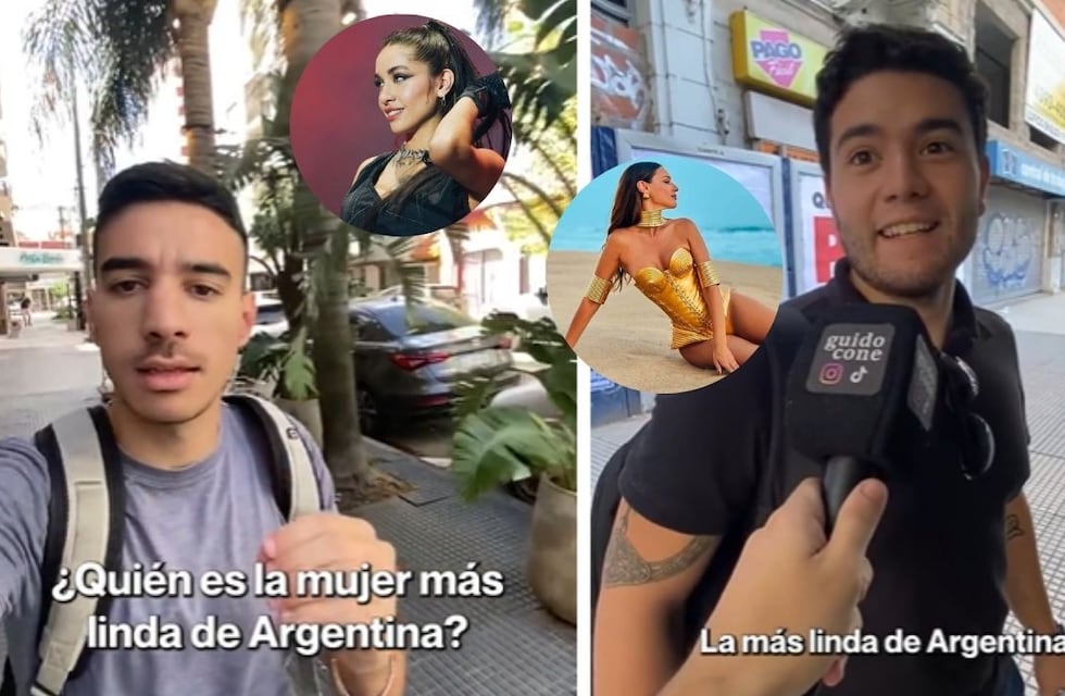 Salió a la calle a preguntar quién es la mujer más linda de Argentina y las respuestas sorprendieron