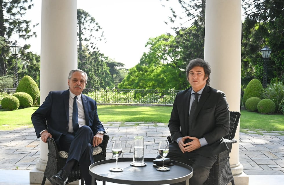 Alberto Fernández y Javier Milei se reunieron en la Quinta de Olivos en un “encuentro protocolar”