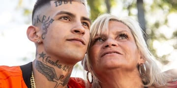 Claudia Valenzuela, la madre de L-Gante.