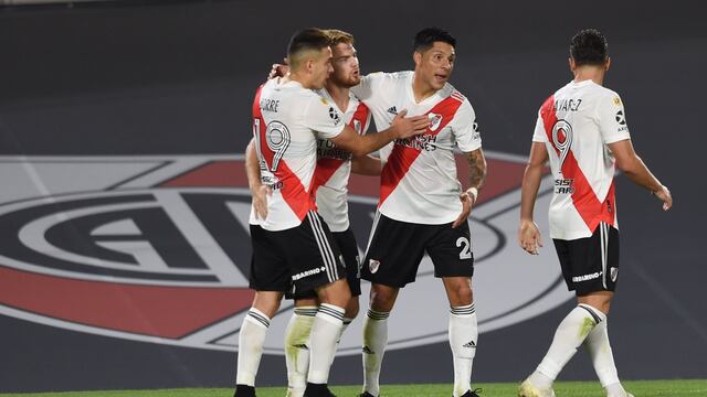 Todas las felicitaciones para Lucas Beltrán,  el cordobés iniciado en Instituto, por su primer gol en River.