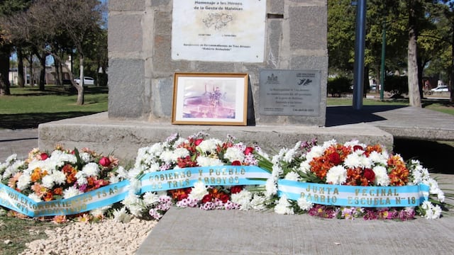 FOTO ARCHIVO: Acto Oficial por el 40º aniversario de la guerra de Malvinas, Tres Arroyos