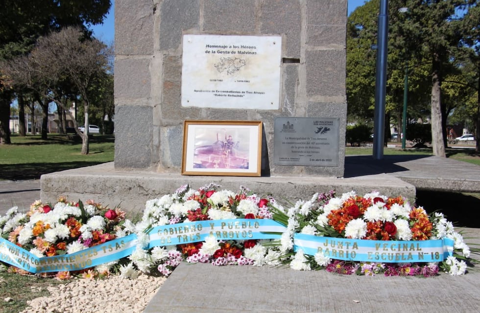Tres Arroyos: por obras de expansión de la red de agua reprograman acto en el monumento a Volponi
