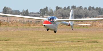 Campeonato de aterrizaje de planeadores en Rafaela