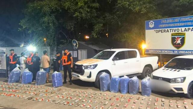 Otro exitoso despliegue del Operativo Lapacho en Tucumán.