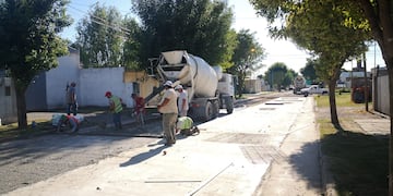 Pujato continúa con el plan de pavimentación que se había propuesto