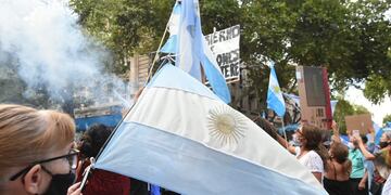 Mendoza se sumó a las protestas contra el gobierno nacional