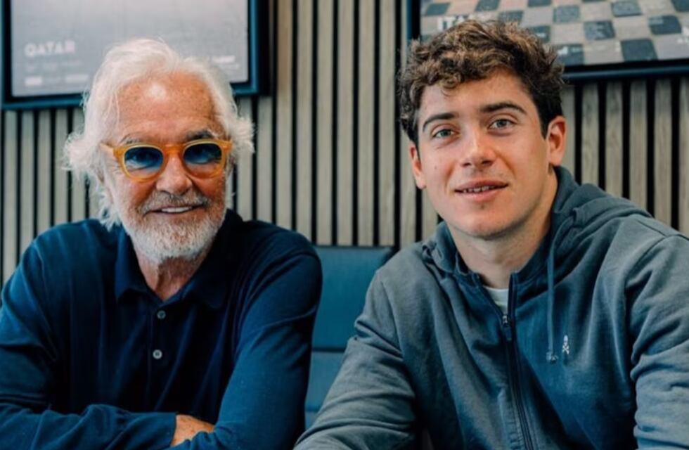 Briatore, contento con Colapinto: “Ya no anda con el freno de mano puesto”