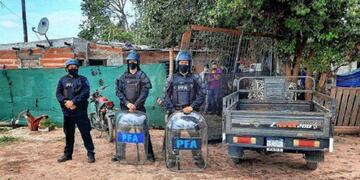 La Policía Federal fue quien llevó adelante los allanamientos.