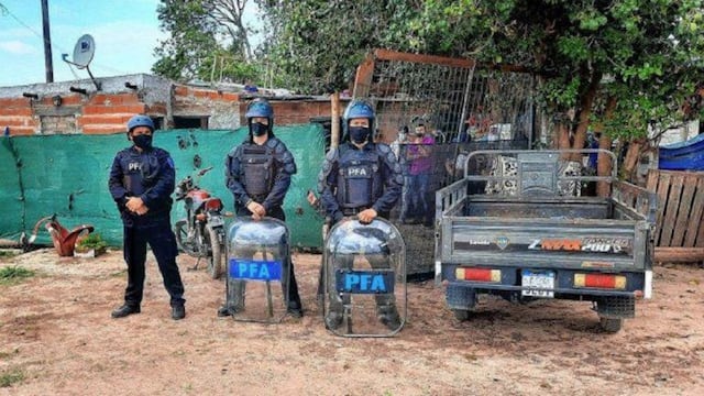 La Policía Federal fue quien llevó adelante los allanamientos.