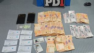 El material secuestrado