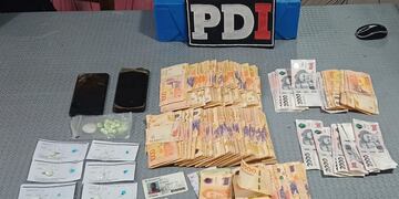 El material secuestrado