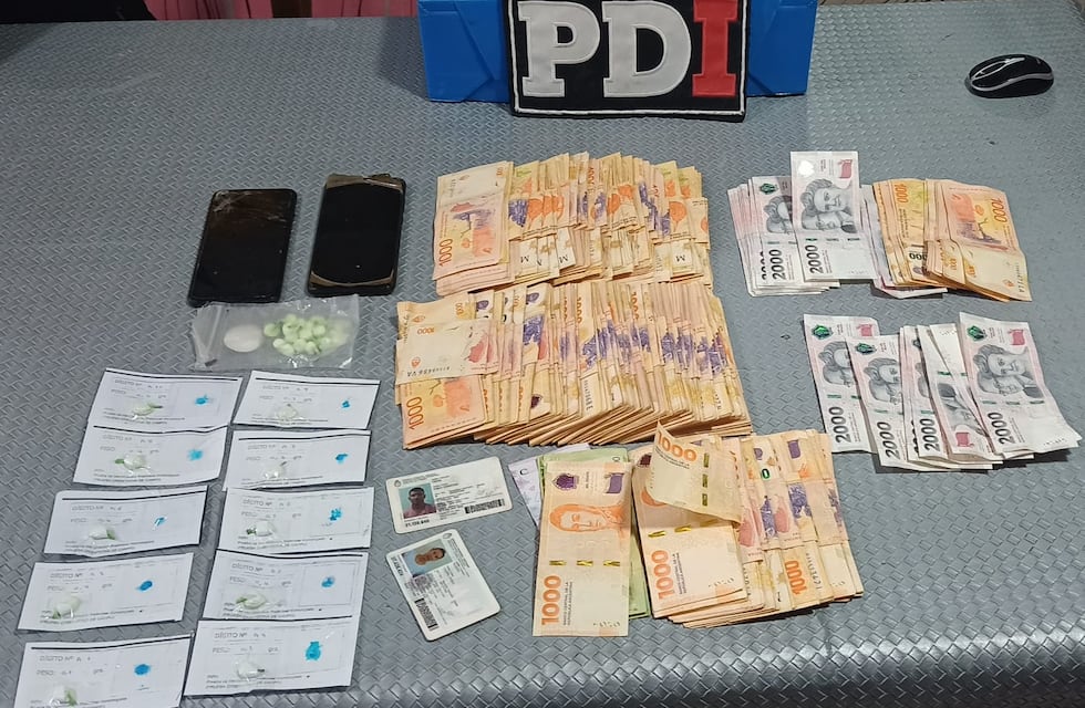 Microtráfico en Suardi: 1 detenido