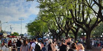 Plaza Feria, una de las primeras actividades por el día de Rafaela