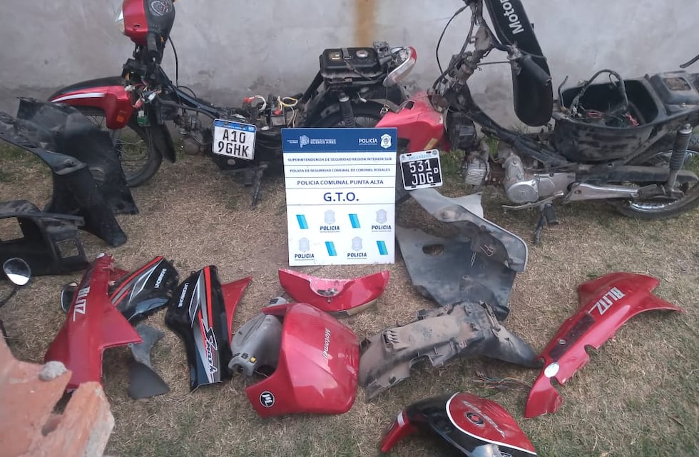 Un joven detenido por el robo de dos motocicletas
