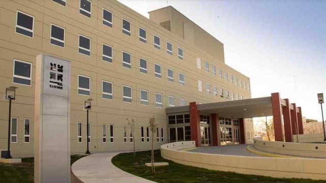 La menor quedó internada en el Hospital Rawson. Imagen de archivo.