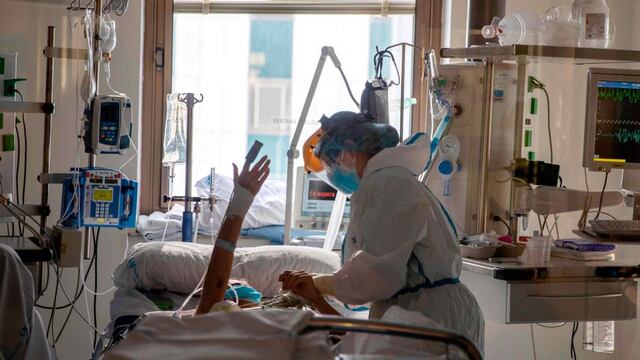 Hospitalizados por Covid-19.(AP)