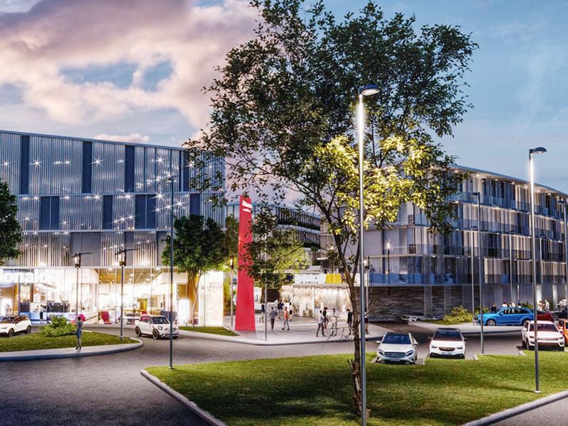 Nuevo centro comercial.