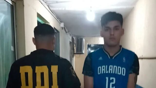 "Lucianito", el principal acusado del crimen de Andrés Blaquier, fue detenido por la Policía.