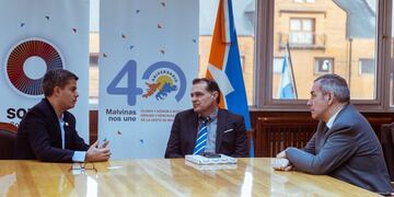 El secretario Andrés Dachary recibió al cónsul general de Francia en Argentina, Patrick Renard