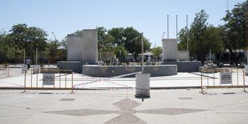 Obras en Plaza 25 de Mayo Arroyito