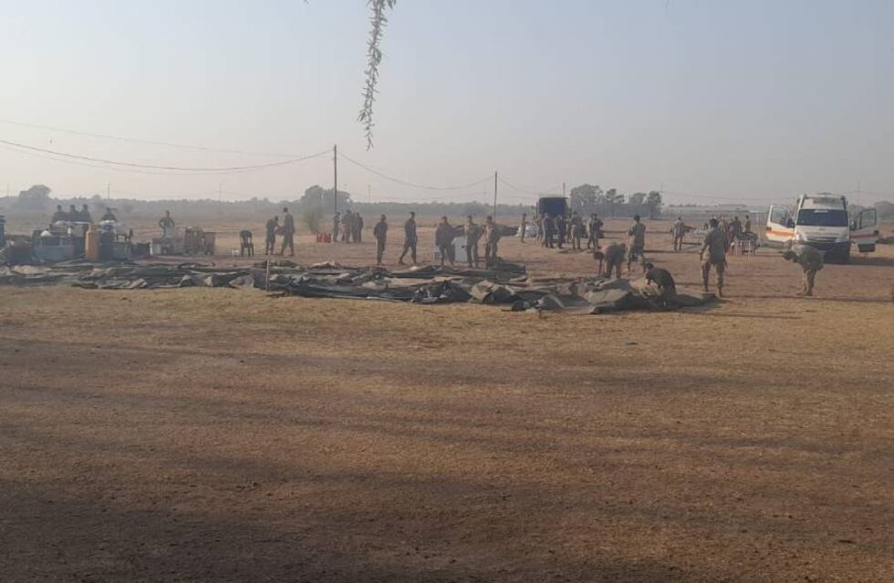 Humo en Rosario: las Fuerzas Armadas vuelven para trabajar “incansablemente”