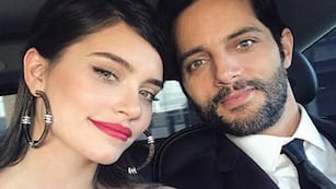 Eva de Dominici junto a Joaquín Furriel.