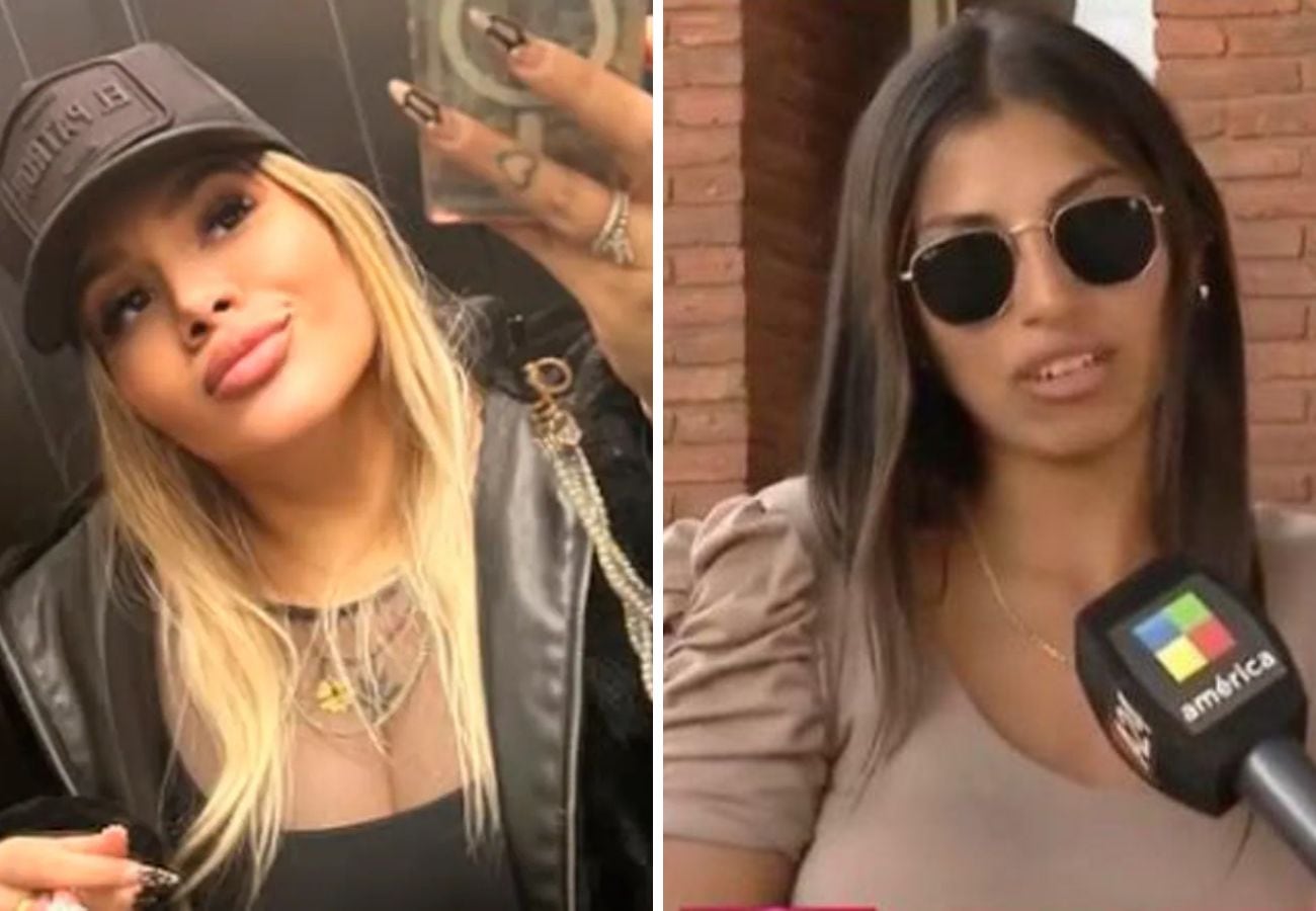 Morena Rial y Agustina Soplan