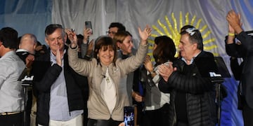 Patricia Bullrich realizó su cierre de campaña en Río Cuarto.