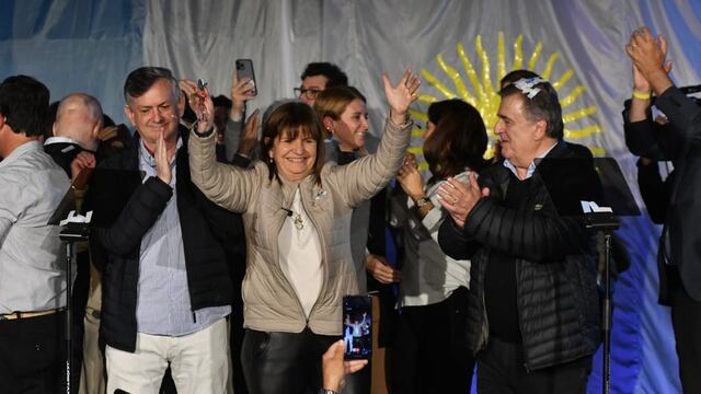 Patricia Bullrich realizó su cierre de campaña en Río Cuarto.