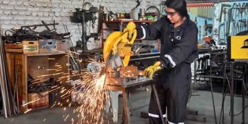 La municipalidad de Tupungato dictará un curso de herrería artesanal destinado exclusivamente a las mujeres del departamento. Gentileza MT