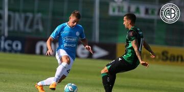 El Colo Barinaga iba a ser titular ante Chicago, pero dio positivo.