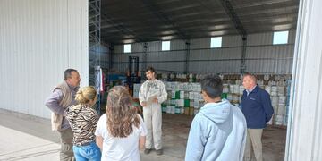 Alumnos de la Escuela Agraria Nº 1 visitaron el CAT de Tres Arroyos