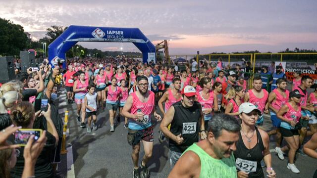 El 17 de febrero de 18 a 22 horas se podrán retirar los kits para la carrera Nocturna en Paraná.