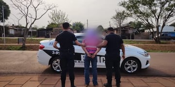 Hombre terminó detenido tras robar un comercio en Oberá.