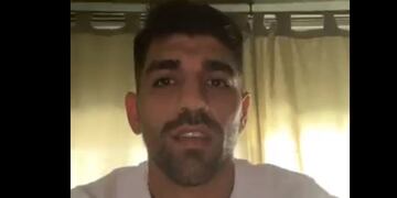 Leandro Díaz se disculpó con los hinchas de Gimnasia por sus insultos.