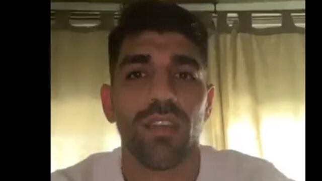 Leandro Díaz se disculpó con los hinchas de Gimnasia por sus insultos.