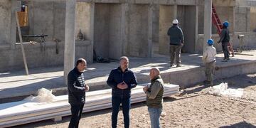 Matías Stevanato supervisó la construcción de la primera escuela municipal