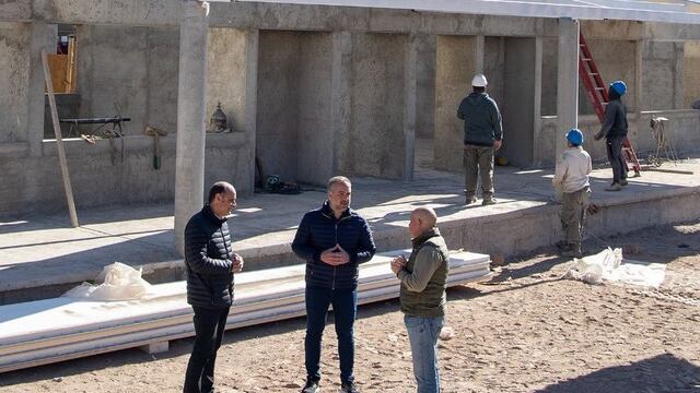 Matías Stevanato supervisó la construcción de la primera escuela municipal