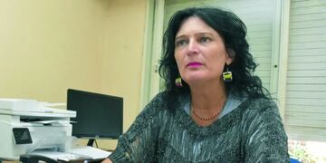 La funcionara nacional Alicia Peressutti, quedó detenida este viernes por diversas causas. Gentileza: Frontera del Sur.
