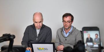 Denunciaron a Rodríguez Larreta y Avogadro por un polémico video de ArteBA. (Foto: Twitter)