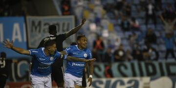 Antes y post pandemia, Pablo Vegetti hizo gritar a los hinchas de Belgrano en el Gigante (Facundo Luque / La Voz).