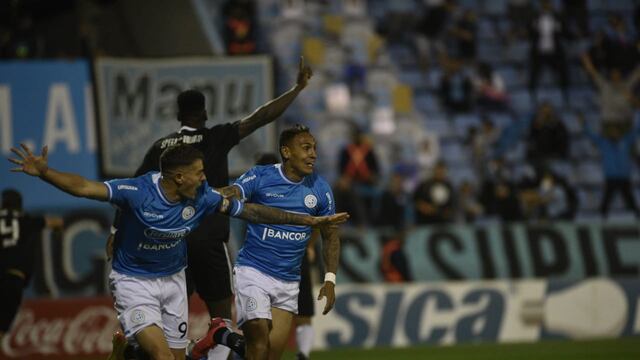 Antes y post pandemia, Pablo Vegetti hizo gritar a los hinchas de Belgrano en el Gigante (Facundo Luque / La Voz).
