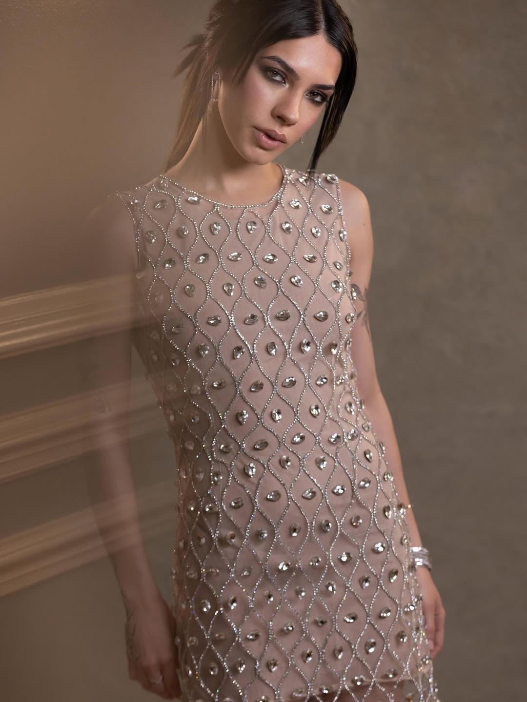El elegante vestido que lució Morena Echarri.