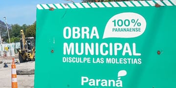 Avanzan las obras de repavimentación en la zona oeste de Paraná.