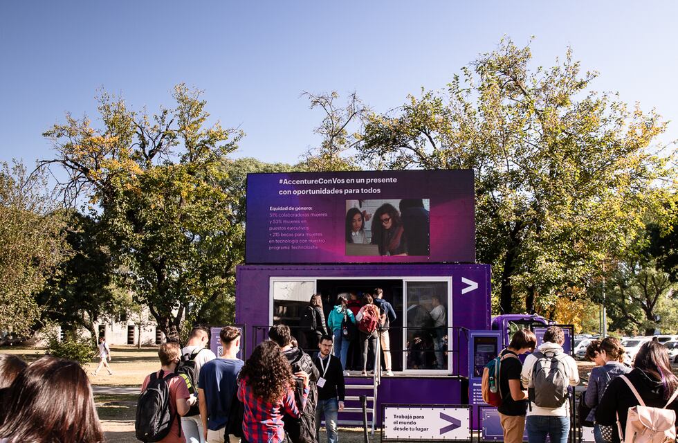 El camión tecnológico “Talent Bus” visitará dos universidades mendocinas en búsqueda de talentos