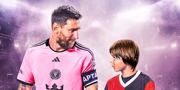 Las Garzas anunciaron el encuentro con una imagen que recuerda la infancia de Leo en el club rosarino.