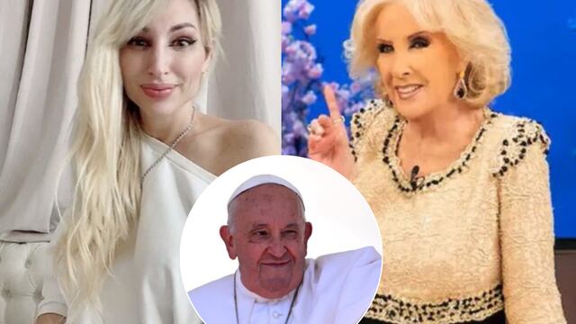 El desagradable comentario de Mirtha Legrand a Vicky Xipolitakis por cómo se vistió para conocer al Papa.